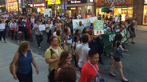 Protesters across Canada Demand Change to Immigration Policy