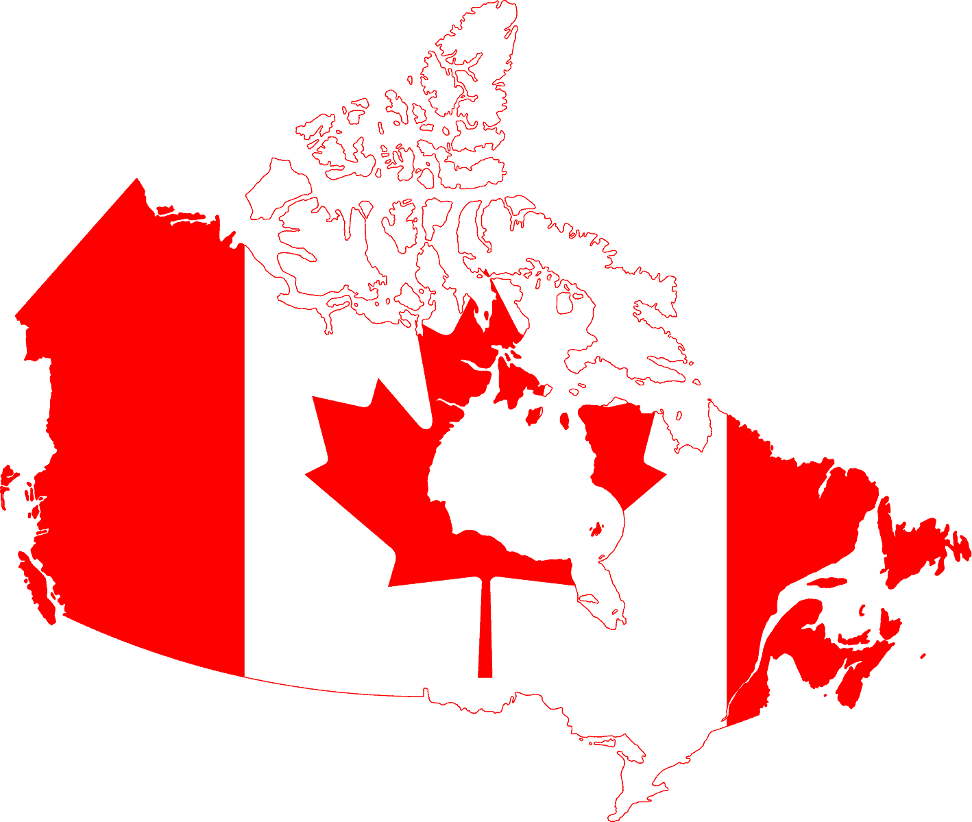 Canada flag map.svg